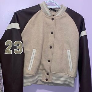 women’s stylish leather jacket